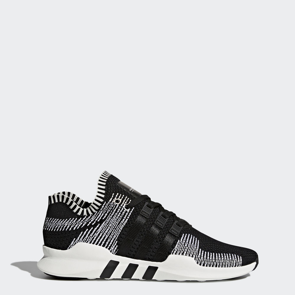 Adidas Eqt Support Adv Primeknit - Originals γυναικεια - Μαυρα/Ασπρα,Μέγεθος: EU 36 – 54 2/3 (672UDV